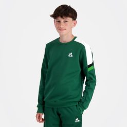 Le Coq Sportif barn genser grønn ZX20R392 klær