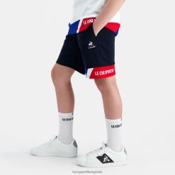 Le Coq Sportif barn shorts blå ZX20R407 klær