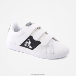 Le Coq Sportif barn sko courtclassic 2 toner hvit ZX20R686 sko