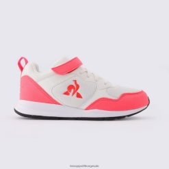 Le Coq Sportif barn sko lcs r500 jente fluo hvit ZX20R671 sko