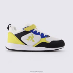 Le Coq Sportif barn sko lcs r500 sport hvit ZX20R673 sko