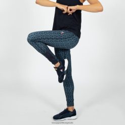 Le Coq Sportif kvinner leggings hvit ZX20R604 klær