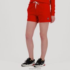 Le Coq Sportif kvinner shorts rød ZX20R611 klær