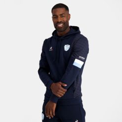 Le Coq Sportif menn hettegenser blå ZX20R29 klær