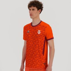 Le Coq Sportif menn jersey oransje ZX20R479 klær