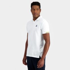 Le Coq Sportif menn polo hvit ZX20R134 klær