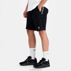 Le Coq Sportif menn shorts svart ZX20R239 klær